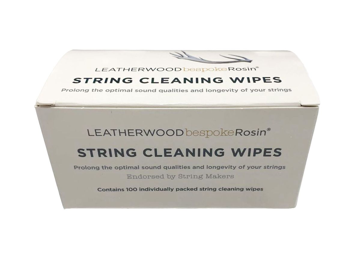 String Cleaning Wipes - 100pk – Leatherwood Bespoke Rosin