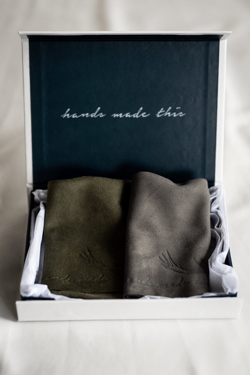 Duo Pack - Chinrest Cover - Italian Suede
